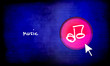 web button - music