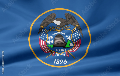 Illustration: Utah Flagge Utah Flagge