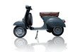 Vintage vespa scooter (path included) Vintage vespa scooter (path included)