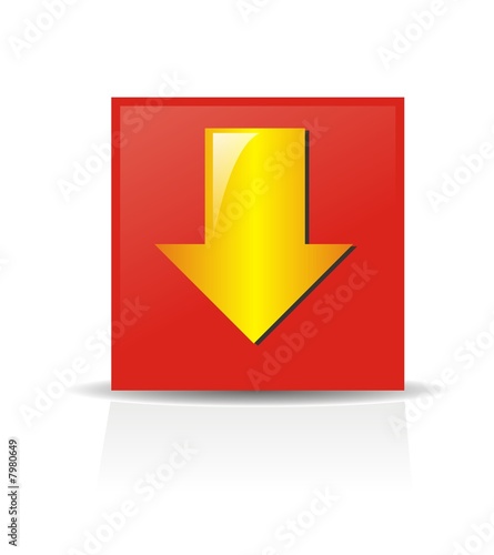 Illustration: download button download button