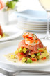 Smoked Salmon with Prawns