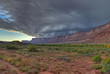 Thunderstorm coming in over Canyon Lands