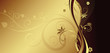 golden floral 