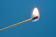Burning match