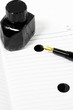 fountain pen and notebook