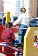 on the playgraund
