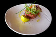 tuna tar-tar with trout caviar