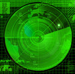 Abstract radar illustration Abstract radar illustration