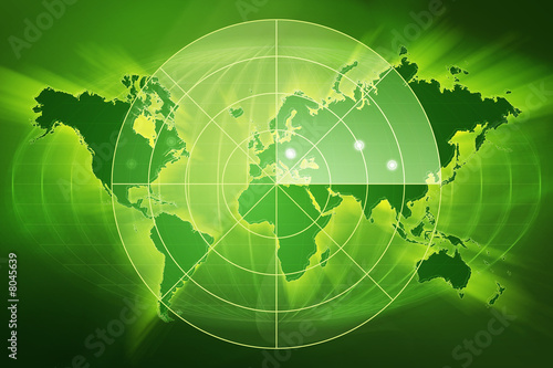 World  Download on Green World Map With A Radar Screen    Junede  8045639   Portfolio