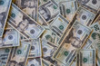Piles of twenty dollar bills Piles of twenty dollar bills