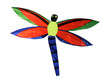 A Colourful Flying Insect Model.