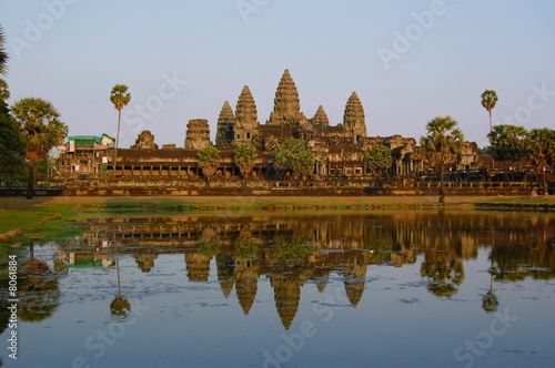 Angkor Wat - Tempelanlage mit See