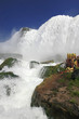 Tourists at Niagara Falls