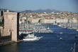marseille, entrée du vieux port marseille, entrée du vieux port