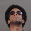 African male head