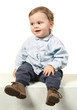 portrait baby in studio