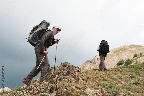 Foto: Group in hike Group in hike