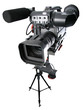 dv-camcorder on crane dv-camcorder on crane