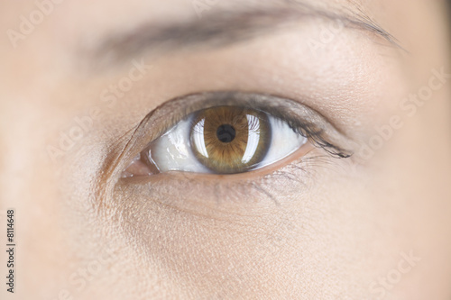 Photo: An eye, close-up An eye, close-up