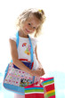 Girl with shopping bags