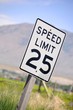 speed limit sign