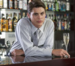 Portrait of a barman