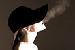 Smoking lady