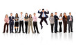 business team - man standing out