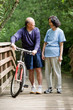 Mature asian exercise