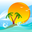 Summer scene