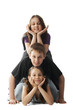 Children pileup