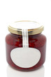 Strawberry jam glass jar Strawberry jam glass jar