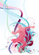 Illustration: Abstraction with the person Abstraction with the person