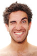 Man laughing