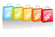 Sac de couleur pourcentage Soldes