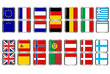 Pack drapeaux Europe Pack drapeaux Europe