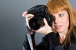 Fotografierende Frau 2