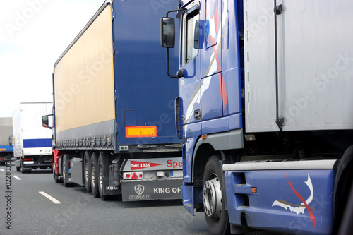 LKW Stau LKW Stau