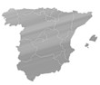 Carte Espagne Argent Carte Espagne Argent