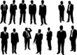 Collection of businessman. Vector illustration Collection of businessman. Vector illustration