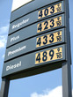 Gas Price sign $4 Gas Price sign $4