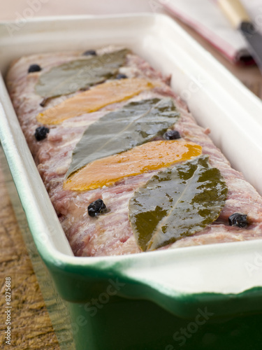 Photo: Pate Campagne in a Terrine Mould Pate Campagne in a Terrine Mould