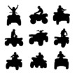 ATV silhouettes