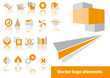 Vector logo elements