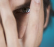 Portrait of a young man close up