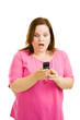 Shocked by Text Message