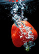 Paprika in water