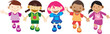 Multi Culture Kids Playing Multi Culture Kids Playing