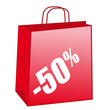 Sac pourcentage Soldes -50%