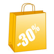 Sac pourcentage Soldes -30%